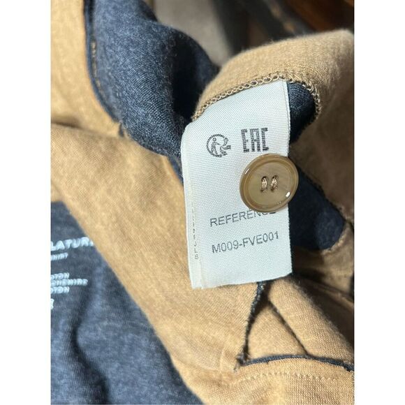 Majestic Filatures Fitted Cotton Cashmere Fitted Raw Edge Blazer Size 1 - Picture 7 of 7